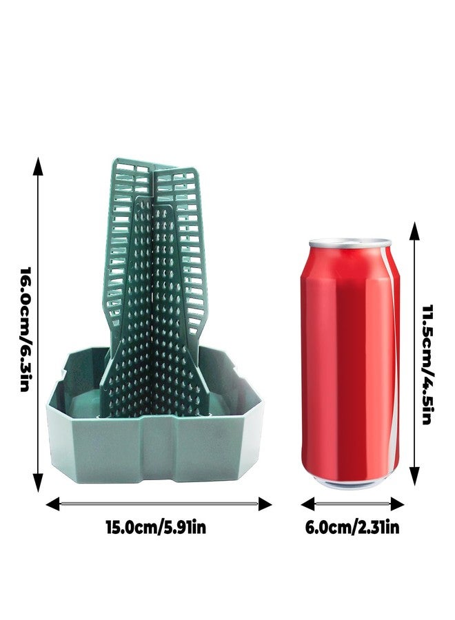 MHLLGN Bearded Dragon Tank Accessories, Lizard Feeder, Reptile Food Cup, Dubia Roaches Organizer with Column for Prey to Climb and Move, Food Bowl for Bearded Dragon, Gecko, Frog - Image 2
